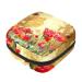 Watercolor-napketten storage bag with poppy seedlower motif portable period bag for women teenagers girls menstrual cups breastfeeding pillows holder