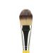 Bdellium Tools 948 Foundation Brush - Professional Makeup Brush for Travel - Short Wooden Handle - Perfect for Applying Foundation - Yellow 1pc - Buy Online on GoSupps.com