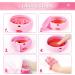 YAOBLUESEA Paraffin Bath Fast Heating Wax Warmer for Hands & Feet Treatment | Pink | International Shipping - Buy Online on GoSupps.com