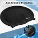 Vorshape Extra Large Swim Cap for Braids and Dreadlocks - Long Hair Adult Swim Cap for Women - Keep Hair Dry - Black - Buy Online on GoSupps.com