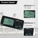 Delamiya Exact Pedometer - Simple 3D Step Counter for Men Women & Children | Clip-On Distance & Calorie Tracker Without App or Bluetooth - Buy Online on GoSupps.com