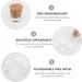 FOMIYES 10pcs Perfume Bottle Wish Bottles with Cork Mini Drift Bottle Small Wishing Bottle Cordyceps Glass - Buy Online on GoSupps.com