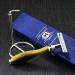 DE Safety Shaving Razor with Horn Handle & Stand | Premium Gents Grooming Essentials | Perfect Gift for Him - Buy Online on GoSupps.com