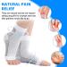 Functional Socks for Neuropathy | Soothe Compression & Ankle Brace Socks for Men & Women - L/XL White - Buy Online on GoSupps.com