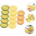 HOMSFOU 39 Pcs Imitation Lemon Slice Simulation Fruits Model Photography Fruits Slices Mini Lemon Model Lifelike Decorative Fruits Fake Lemon Slices Fruit Slices Gray Flakes Pvc Artificial Assorted Colorx3pcs 4X4X0.8CMx3pcs - Buy Online on GoSupps.com