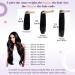 Buy LaaVoo Brown Remy Balayage Clip-In Hair Extensions | Ombre Dark Brown & Strawberry Blonde | 30cm 70g Fast International Shipping - Buy Online on GoSupps.com