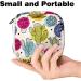 Portable Women's Binding-Storage Bags for Menstrual Cups & Pads | Vintage Cactus Design Ideal for Teens & First Period Essentials - Buy Online on GoSupps.com