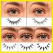 Emeda Manga Eyelash 10 Pairs - Stylish Anime & Cosplay Lashes 100% Handmade Soft & Natural with Transparent Band - Buy Online on GoSupps.com