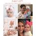 Dooboi 20pcs Grosgrain Ribbon Bows Baby Headbands for Girls - Elastic Nylon Hair Accessories for Newborns, Infants, Toddlers, Kids - Buy Online on GoSupps.com