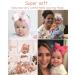Shop 20-Piece Baby Headband Set | Stretchy Hair Bands with 6-Inch Big Bows for Newborns Toddlers & Kids Multi-Colored Options Available - Buy Online on GoSupps.com