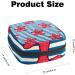 Buy Women's Bonds Storage Pockets Stillpad Holder - Cute Red Naval Face & Blue White Stripe Portable Period Kit Bag for Girls - Feminine Product Organizer - Buy Online on GoSupps.com