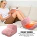 Jacekee Heated Foot Warmers - Comfortable Thick Slippers for Home & Work | Perfect Winter Gift for Dads - Pink - Buy Online on GoSupps.com