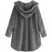 Hanxiulin Oversized Plush Hoodie Coat - Women's Warm Winter Jacket - Reversible & Cuddly - Perfect for Cold Weather - Buy Online on GoSupps.com
