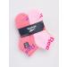 Reebok Girls' Arch Compression Quarter Cut Socks (6 Pack) - Medium Pink Multi - Buy Online on GoSupps.com