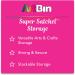 ArtBin 6981AB Super Satchel Deluxe Divided Base Large Portable Art & Craft Organizer with Drawers 1 Plastic Storage Case Clear - Buy Online on GoSupps.com