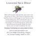 Victoria's Lavender Microwavable Aromatherapy Neck Wrap: Stress & Pain Relief, Organic Lavender & Flax Seed, Extra Long - Perfect Relaxation Gift - Buy Online on GoSupps.com