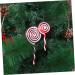 Zerodeko 8 Pcs Christmas Lollipops Christmas Tree Hanging Decor Xmas Party Lollipop Decor Christmas Hanging Candy Cane Xmas Hanging Candy Ornaments Xmas Pendant Red Crutch Plastic Modeling Red Whitex2pcs 12X5.5CMx2pcs - Buy Online on GoSupps.com