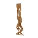 Wig Me Up-Width Extension with 2 clips strand of hair extension hair part Highlight Wellig 63cm / 25inch Blond YZF-P2C25-18 Blond (18)
