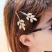 Aneneicera Boho Vintage Gold Leaf Hair Clip - Retro Barrette & Bobby Pins for Women | Elegant Wedding Hair Jewelry | 2pcs Decorative Hair Clamps - Buy Online on GoSupps.com