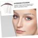 Baluue 42 Pcs Eyebrow Stickers Grooming Shaping Eyebrow Sticker Eyebrow 4d Peel Hair Water Transfer Paper - Buy Online on GoSupps.com
