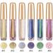 6 Colors Chameleons Liquid Eyeshadow Color Eye Makeup Face Makeup Single Color Liquid Highlight 3ML Organic Oily Skin Mattifying Foundation Base (D One Size) - Buy Online on GoSupps.com