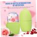 Silicone Face Ice Tray & Ice Roller | Skin Care Tool for Face Massage | Dropship Face Icing Roller Set 11.5x7cm Green - Buy Online on GoSupps.com