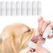 Dog toothbrush fingerling reusable pet fingers toothbrush fingering dog dental care anti-plaque fingers dog efficient and clean pet toothbrush made of knitting tissue (8 pieces)