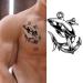 Dope Tattoo Set: 6 Sheets Anchors, Shark, Steering Wheel Temporary Tattoos for Men and Women - Buy Online on GoSupps.com