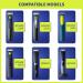 YINKE Guide Comb Guards Set for Philips One Blade & Oneblade Pro - 7 in 1 Beard Trimmer Guards Replacement with Storage Case - Buy Online on GoSupps.com