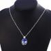 Vampire Diaries Jewelry Set: Daywalking Katherine Sapphire Locket, Elena Gilbert Necklace, Bonnie Necklace, Salvatore Family Crest Ring, Diamond Stud Earrings - 8 pcs - Buy Online on GoSupps.com