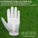 FINGER TEN Men's Golf Gloves 5 Pack - All Weather Leather Grip, Size Small-XL, White - Medium (Left Hand) - Buy Online on GoSupps.com