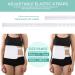 Organic Castor Oil Pack for Liver Detox | Reusable Cotton Flannel Waist & Neck Packs - Soft & Comfortable - Buy Online on GoSupps.com