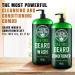 Viking Revolution Tea Tree Oil Beard Wash and Conditioner Set - Natural Beard Softener with Argan Oil, Vitamin E, and Ginseng - 17 Fl Oz (Pack of 2) - Buy Online on GoSupps.com