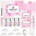 Lash Lift and Eyelash Perming Kit Long-Lasting Eyelash Curling at-Home Eyelash Perm Kit for Lifting and Volumizing Safe and Gentle Formula for All Lash Types