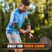 Professional Copper Elbow Bandage - 2 Pack for Tennis & Golfer's Elbow | Arthritis & Tendon Inflammation Relief for Men & Women - Buy Online on GoSupps.com