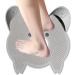 Gommage pour pieds de douche - Pour la douche - Avec ventouses - Pour enlever les callosit s - Montage mural - Antid rapant - Pour salle de bain personnes g es p dicure Gris - Buy Online on GoSupps.com
