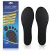 Carbon Fiber Insole 1 Pair Carbon Fiber Foot Plate for Hallux Rigidus Limitus Turf Toe Arthritis Fractures Rigid Sole Shoe Insert for Sports Hiking Trekking(Black Men6-6.5 Black Men 6-6.5