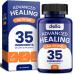 Della Advanced Healing Pre & Post Surgery Support Supplement - 35X Effective Ingredients For Wound Care Scar Treatment After-Surgery Injury Recovery - Includes Vitamins Minerals Probiotics & More