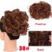 Messy Bun Hair Piece for Women Messy Bun Hair Piece Wave Curly Hair Buns Extension with Combs Synthetic Thick Chignon Hairpiece Clip in Ponytail Scrunchies Hair Pieces for Women Fake Hair Accessorie 16p613 - Buy Online on GoSupps.com