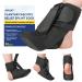 Plantar Fasciitis Brace Splint Sock - Night Orthotic Foot Drop Brace Ankle Support Adjustable & Lightweight Great for Plantar Fasciitis Relief Achilles Tendonitis Foot Drop Heel Pain (M) Medium