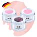 Mademoiselle Collection Set - Effect Gel - UV Led - Effect Nail Gel Blue - Studio Quality (3 x 5ml)