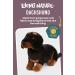 Living Nature Dachshund Eco-Friendly Plush Toy - Realistic Soft Cuddly Dog (28cm) - Buy Online on GoSupps.com