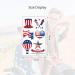 ZERHOK 4th of July Temporary Tattoos - 12 Sheet American Flag Design for Independence Day Party Supplies - Buy Online on GoSupps.com