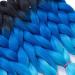 RN BEAUTY Synthetic Jumbo Braiding Hair 24 Inch - Ombre Jumbo Braids 3 Bundles Deal for Twist Crochet Weave Braid - Heat Resistant High Temp Fiber - Black/Blue/Azure - Buy Online on GoSupps.com