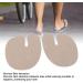 Leather Flip Flops with Forefoot Pad - Self-Adhesive Metatarsal Comfort Sandals in Apricot | Prevent Skin Abrasion - Buy Online on GoSupps.com