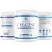 NutraScience Creatine Monohydrate Powder with BioPerine | Lean Muscle Growth & Recovery | 60 Servings | 5000mg | Unflavored | GMP Certified | Vegan & Non-GMO - Buy Online on GoSupps.com