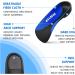 Kelaide Plantar Fasciitis Arch Support Insoles for Men and Women - 3/4 Orthotic Shoe Inserts with Deep Heel Cup - Relieve Foot, Arch, and Heel Spur Pain - Blue Men 9-11 | Women 10-12 - Buy Online on GoSupps.com