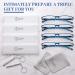 LUFF 4Pcs Anti-Blue Ray Reading Glasses - Portable Ultralight 1.25X Readers for Eye Protection - Buy Online on GoSupps.com