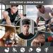 Vsiopy Men's Non Slip Running Headband 6-Pack - Moisture Wicking & Adjustable Workout Sweatbands in Black and Grey - Buy Online on GoSupps.com