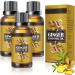 (30ML X 3PCS)Big Bottle Ginger Essential Oil,Belly Drainage Ginger Oil, Belly Off Massage Oil ,Ginger Oil Massage Liquid (30ML X 3PCS) Ginger 3pcs